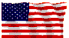 American flag animation