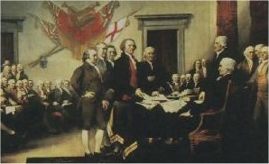 Signing of the Declaration of Independence