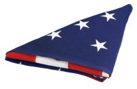 Folded American Flag